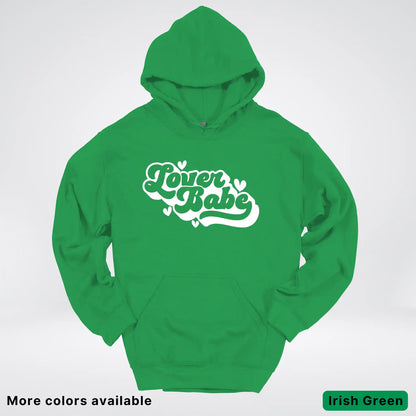 Lover Babe - White Design - Hoodie