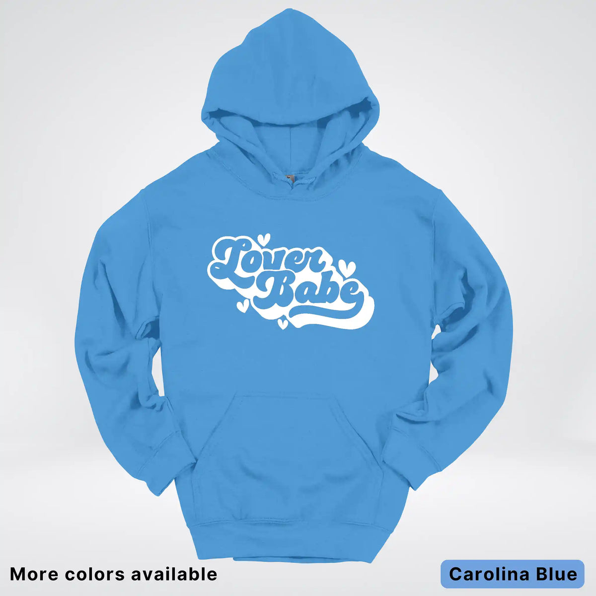 Lover Babe - White Design - Hoodie