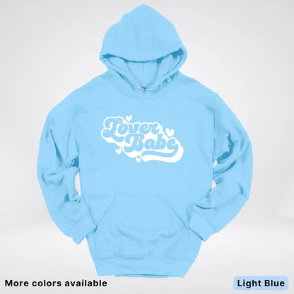 Lover Babe - White Design - Hoodie