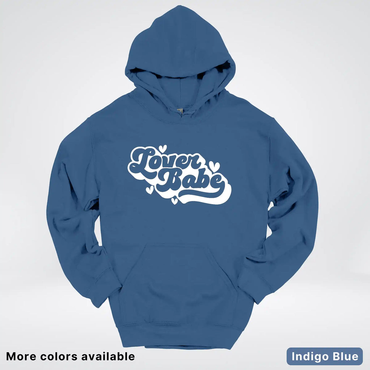 Lover Babe - White Design - Hoodie