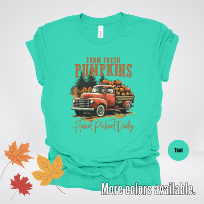 Farm Fresh Pumpkins Hand Picked Daily T-Shirt