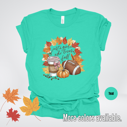 Just A Girl Who Loves Fall T-Shirt