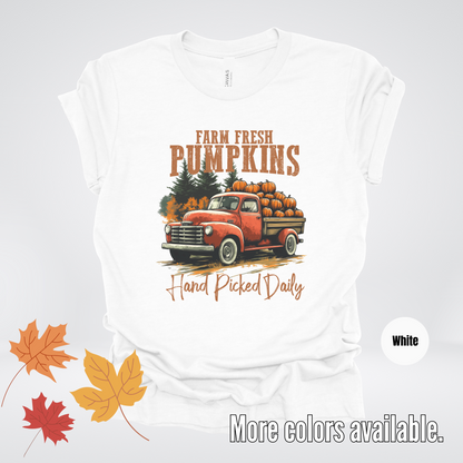 Farm Fresh Pumpkins Hand Picked Daily T-Shirt