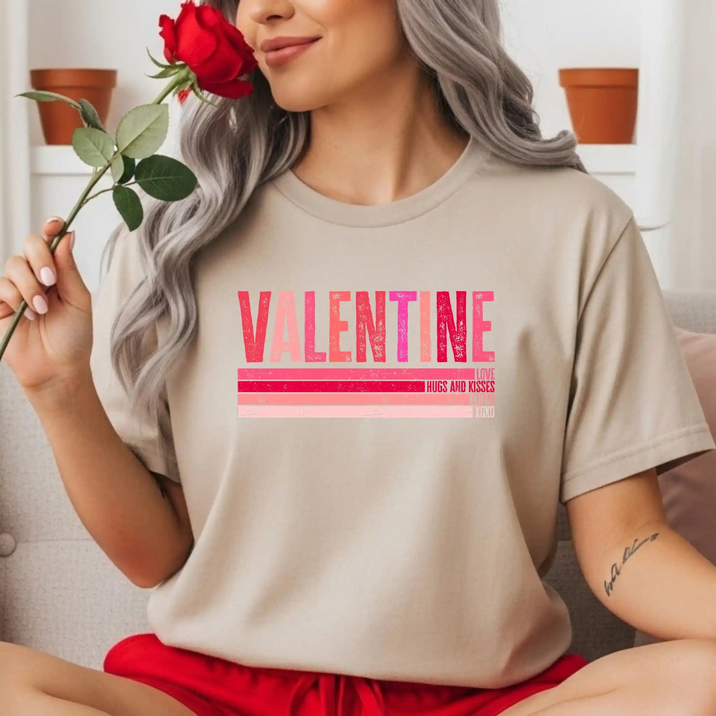 Valentine Hugs & Kisses T-Shirt