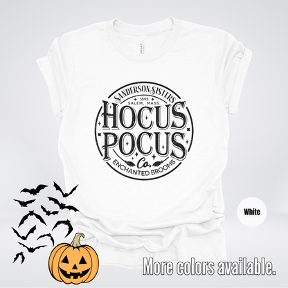 Hocus Pocus Sanderson Sisters Enchanted Brooms T-Shirt