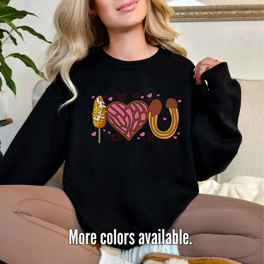 I Love You - Hispanic Culture Treats Unisex Crewneck Sweatshirt