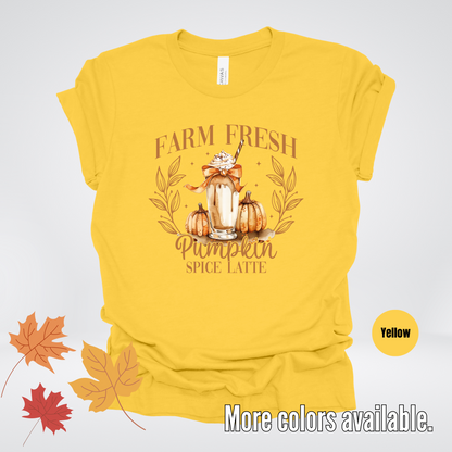 Farm Fresh Pumpkin Spice Latte T-Shirt