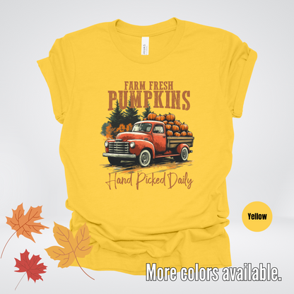 Farm Fresh Pumpkins Hand Picked Daily T-Shirt