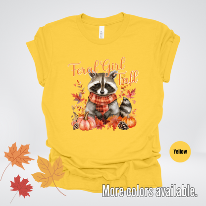 Feral Girl Fall T-Shirt