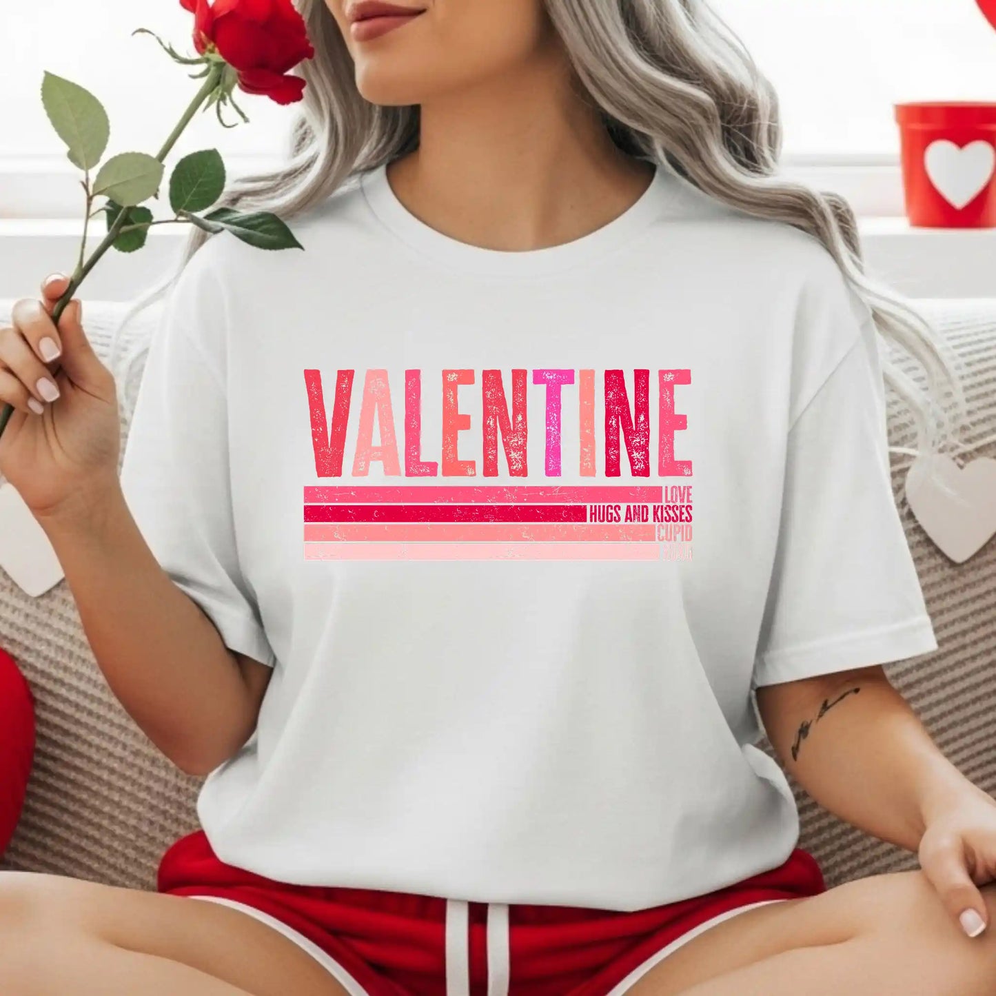 Valentine Hugs & Kisses T-Shirt