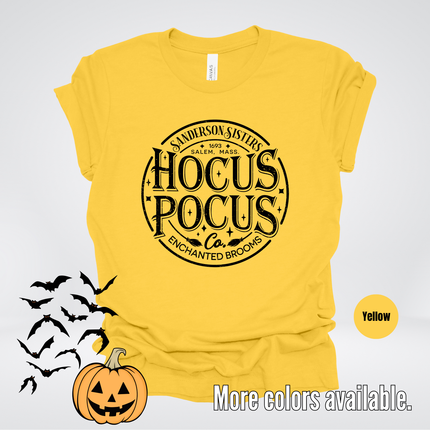 Hocus Pocus Sanderson Sisters Enchanted Brooms T-Shirt