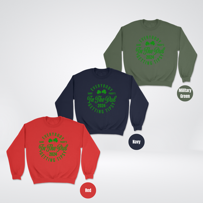 Getting Tipsy St. Patrick's Day Heavyweight Unisex Crewneck