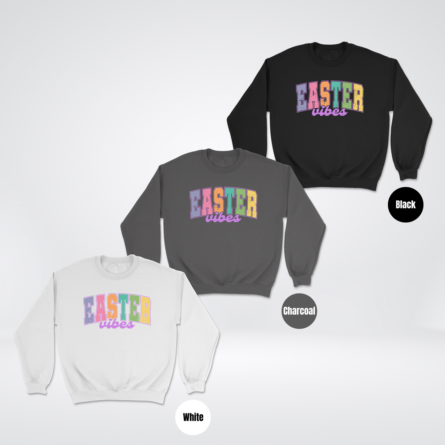 Easter Vibes Heavyweight Unisex Crewneck