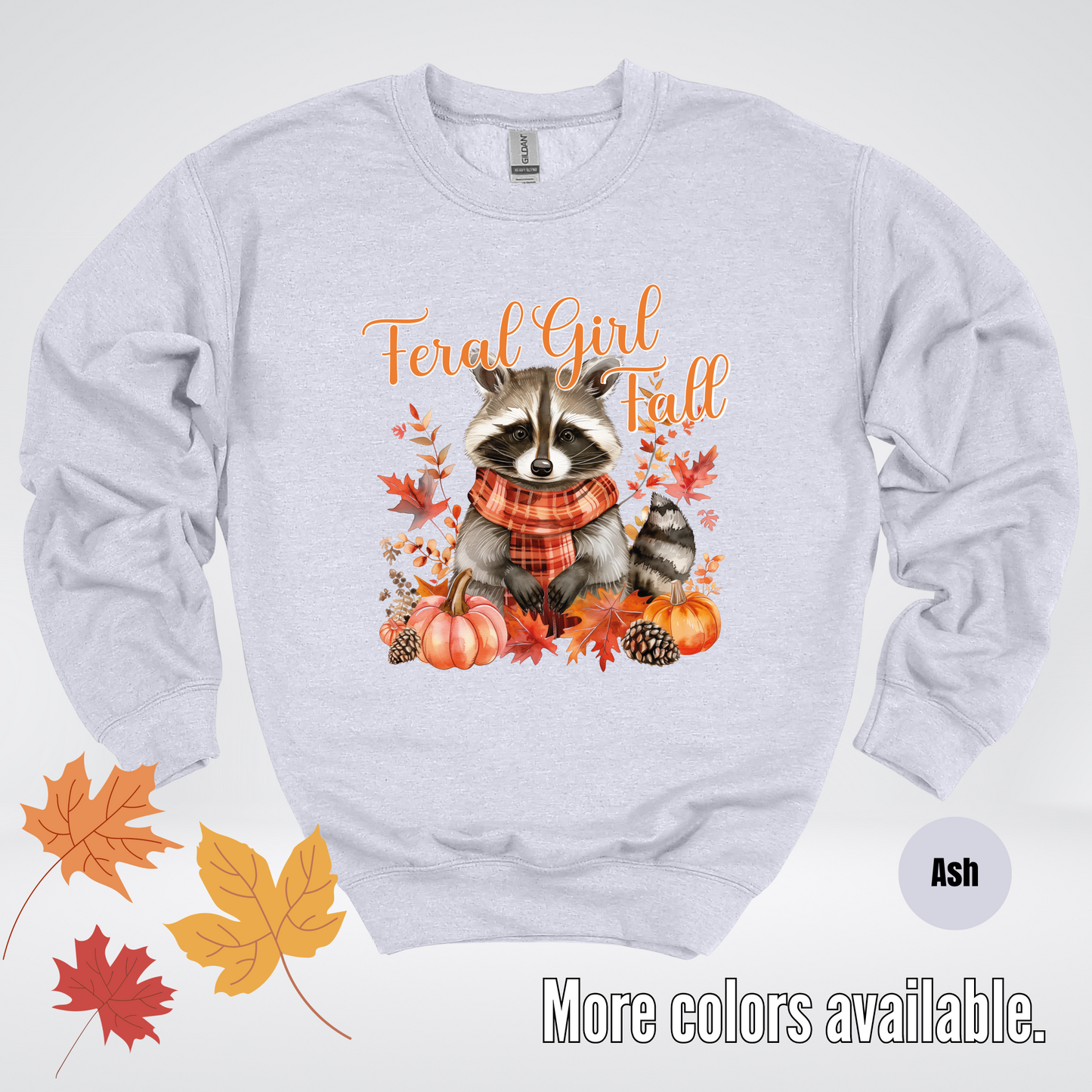 Feral Girl Fall Crewneck Sweatshirt