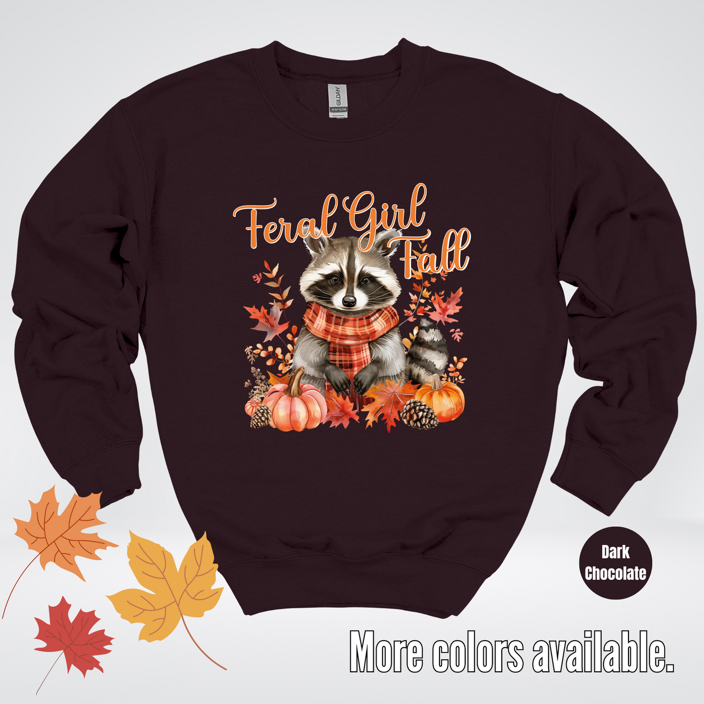 Feral Girl Fall Crewneck Sweatshirt