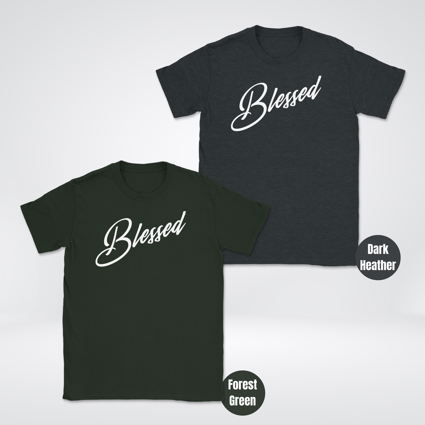 Blessed Script Unisex Softstyle T-Shirt