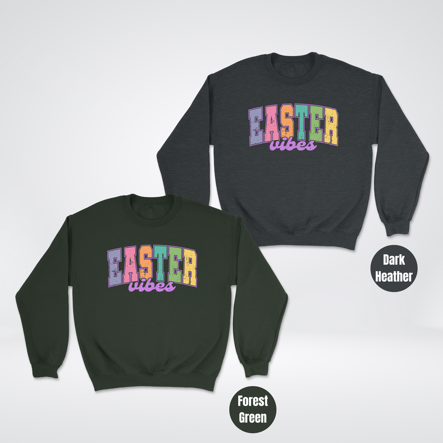 Easter Vibes Heavyweight Unisex Crewneck