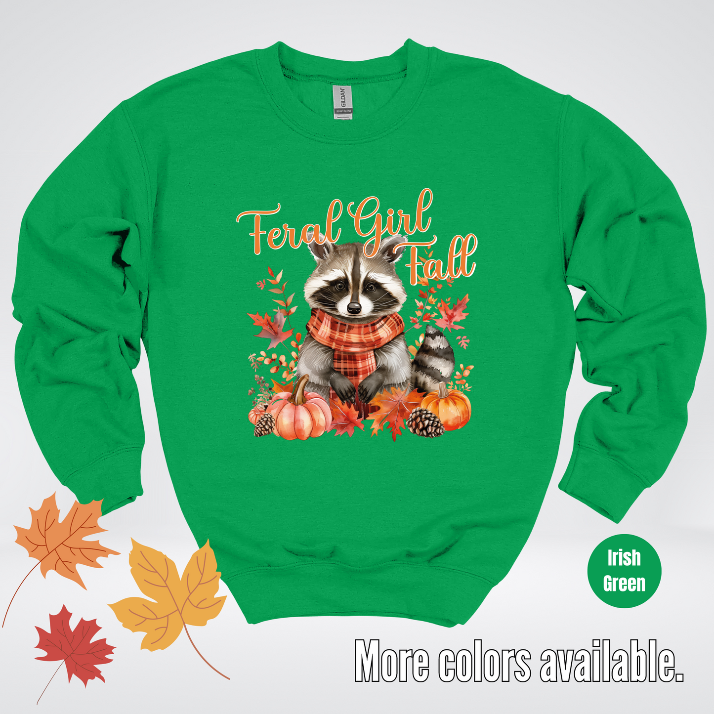 Feral Girl Fall Crewneck Sweatshirt