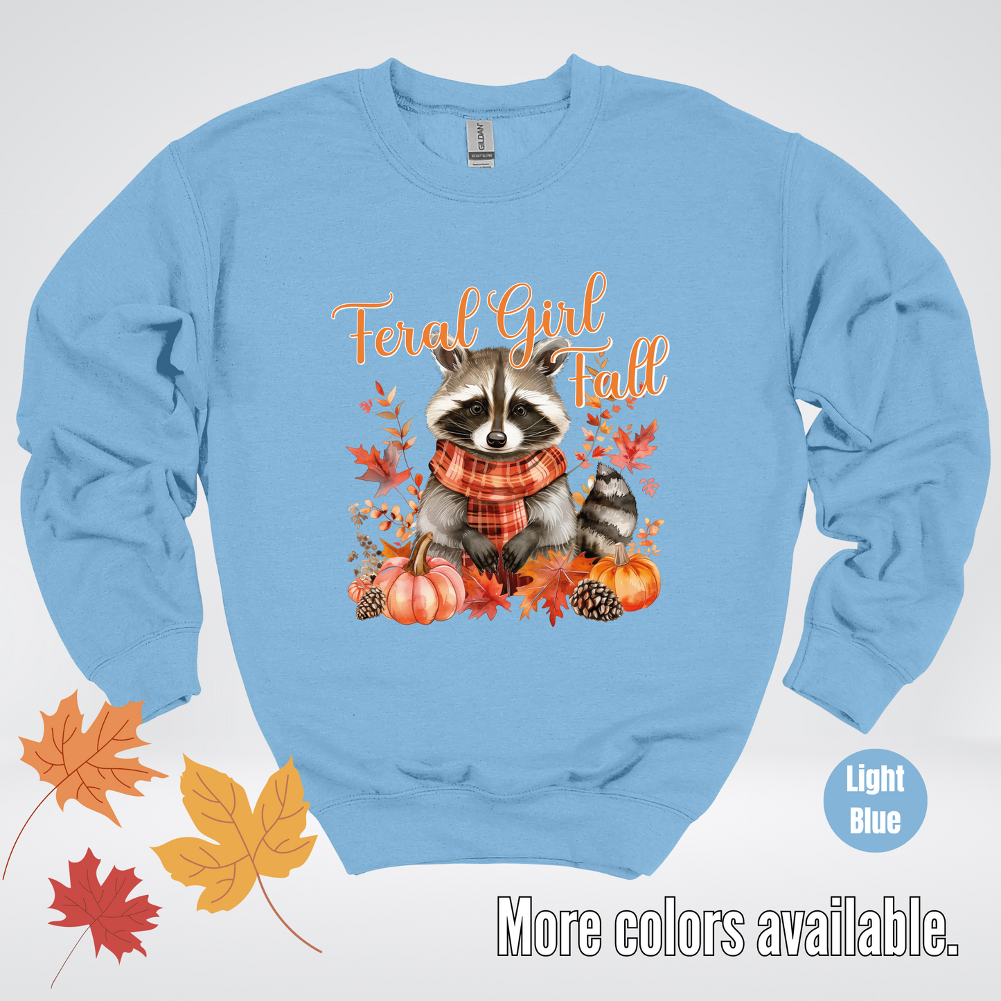 Feral Girl Fall Crewneck Sweatshirt