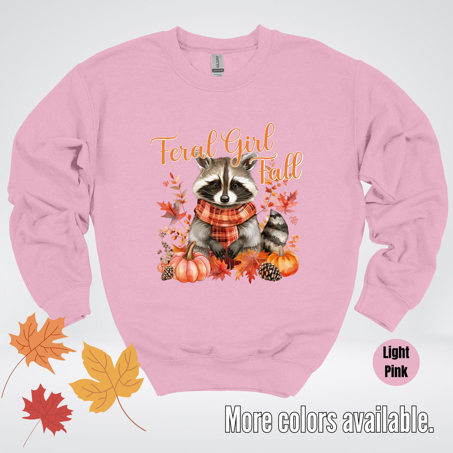 Feral Girl Fall Crewneck Sweatshirt