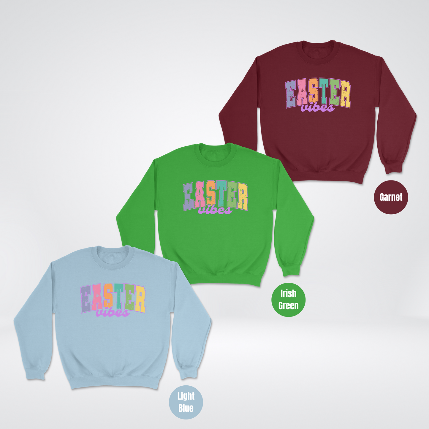 Easter Vibes Heavyweight Unisex Crewneck