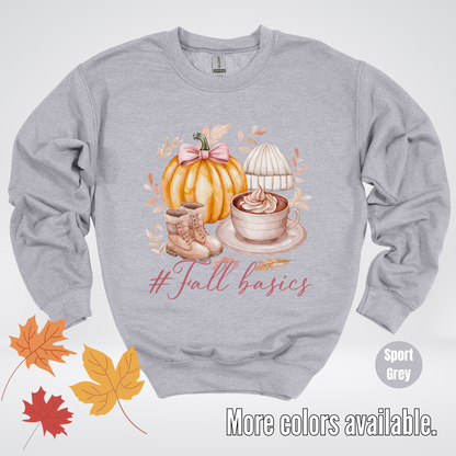 Fall Basics Crewneck Sweatshirt