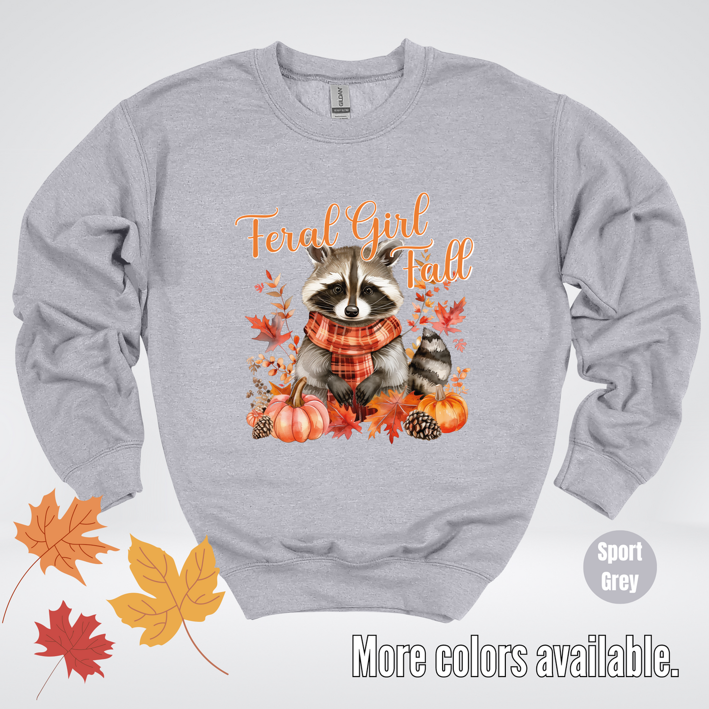 Feral Girl Fall Crewneck Sweatshirt