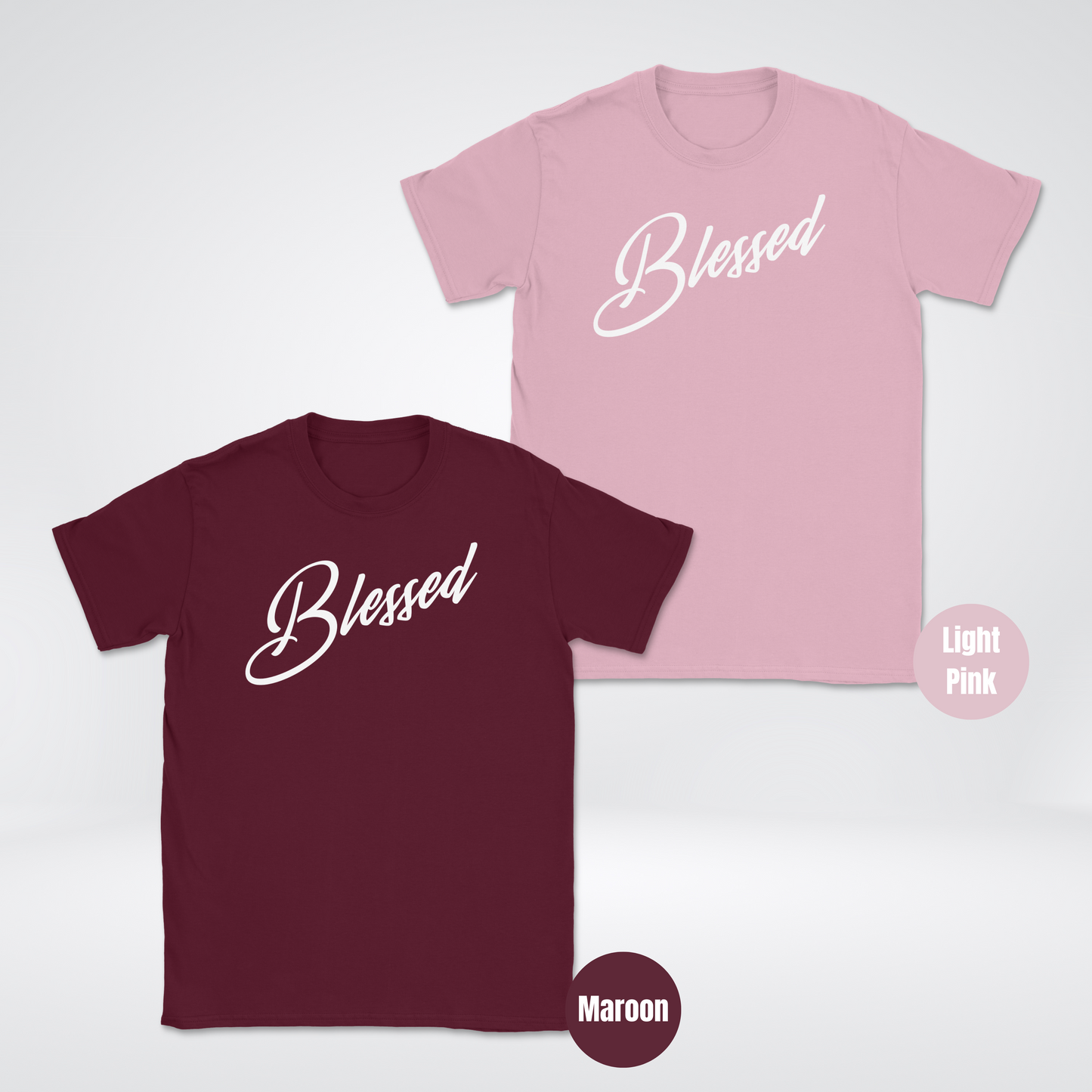 Blessed Script Unisex Softstyle T-Shirt