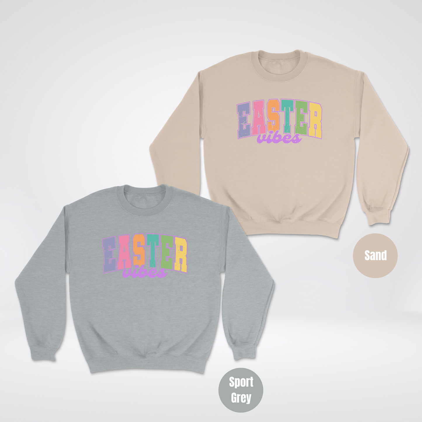 Easter Vibes Heavyweight Unisex Crewneck