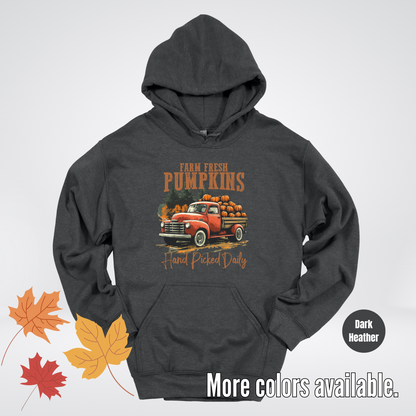 Farm Fresh Pumpkins Hand Picked Daily Hoodie