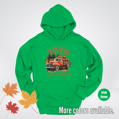 Farm Fresh Pumpkins Hand Picked Daily Hoodie