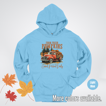 Farm Fresh Pumpkins Hand Picked Daily Hoodie