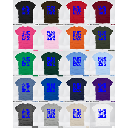 In My Soccer Mom Era – Blue Design - T-Shirt