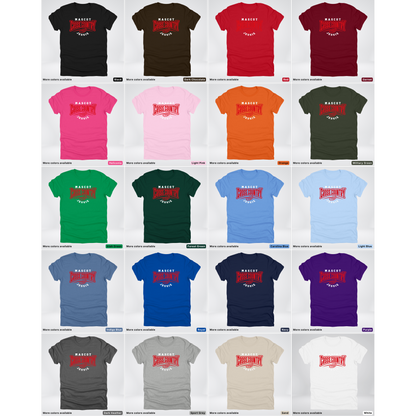 Custom Mascot & Name – Red Design – Cross Country 07 - T-Shirt