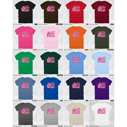 Her Fight Is Our Fight Boxing Pink Out - T-Shirt