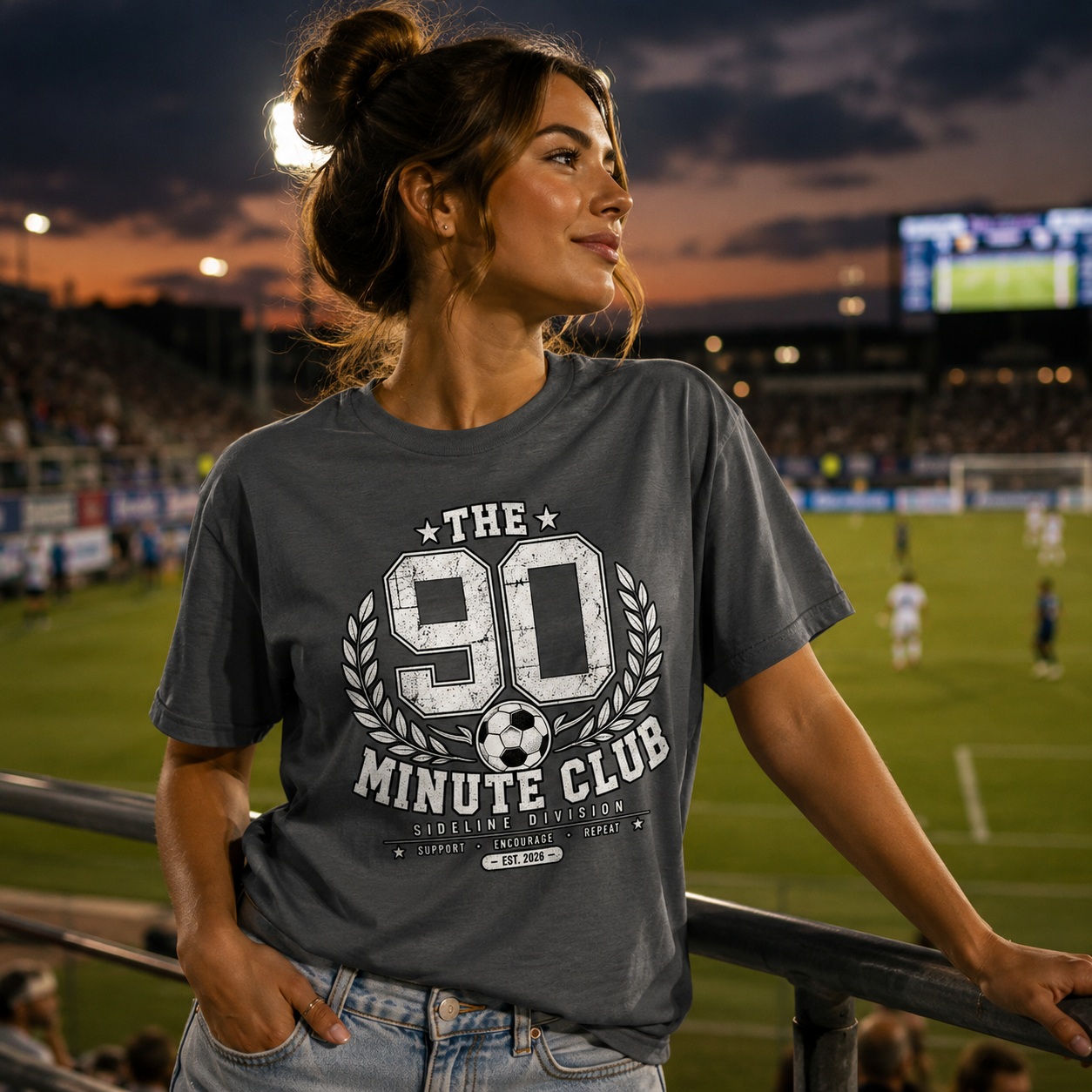 The 90 Minute Club Side Line Division – T-Shirt