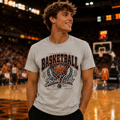 Basketball Social Club – Vintage Court T-Shirt