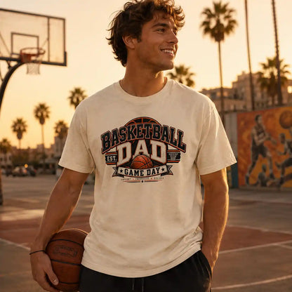 Basketball Dad – Game Day T-Shirt