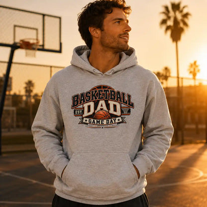 Basketball Dad – Game Day Hoodie