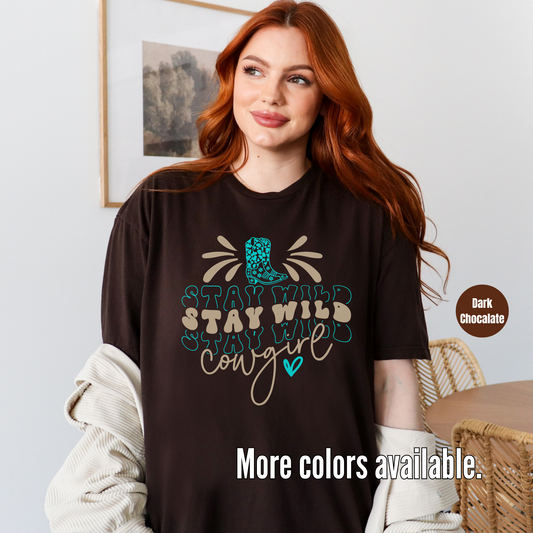 Stay Wild Cowgirl Unisex Softstyle T-Shirt