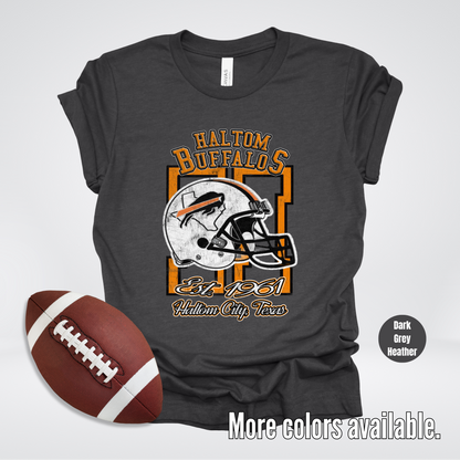 Haltom Buffalos Football Est. 1961 Vintage Design T-Shirt