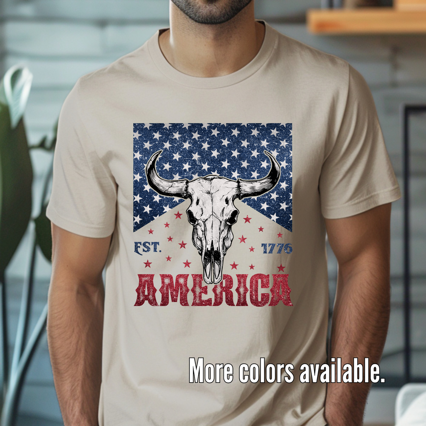 Western American Est 1776 Unisex Softstyle T-Shirt