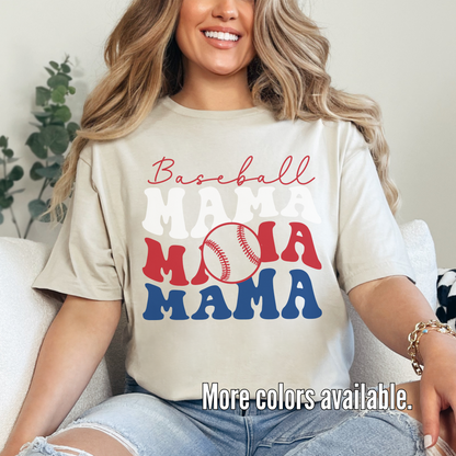 Baseball Mama Unisex Softstyle T-Shirt