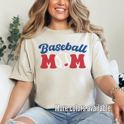 Baseball Mom Unisex Softstyle T-Shirt