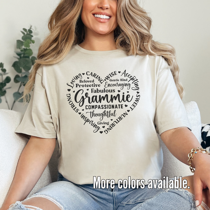 Grammie Grandma Unisex Softstyle T-Shirt