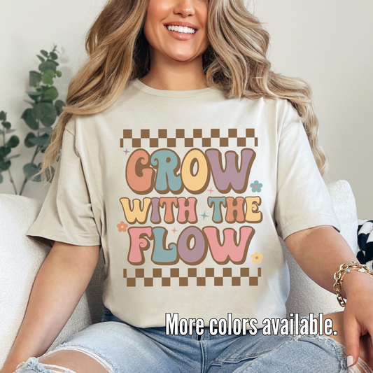 Grow With The Flow Unisex Softstyle T-Shirt