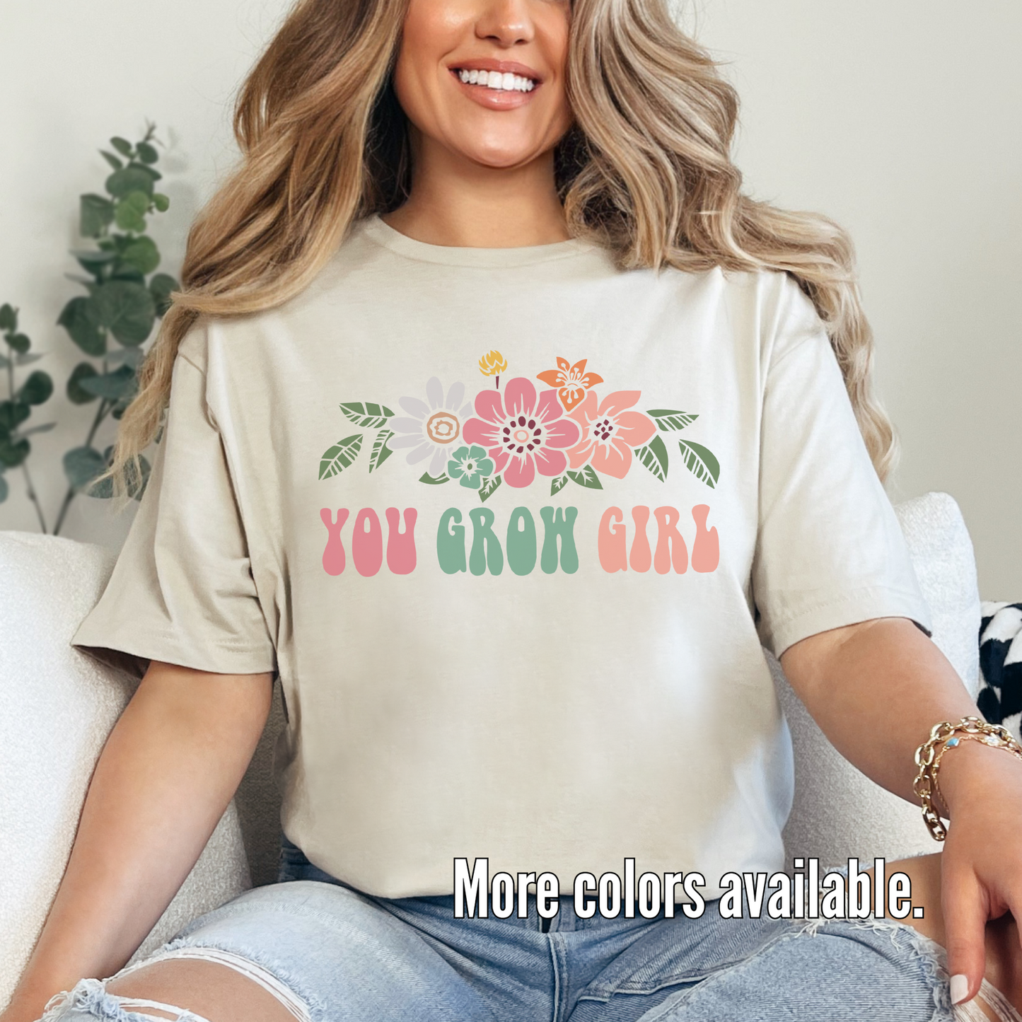 You Grow Girl Unisex Softstyle T-Shirt