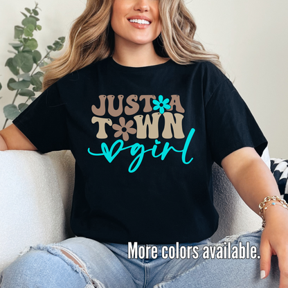 Just A Town Girl Unisex Softstyle T-Shirt