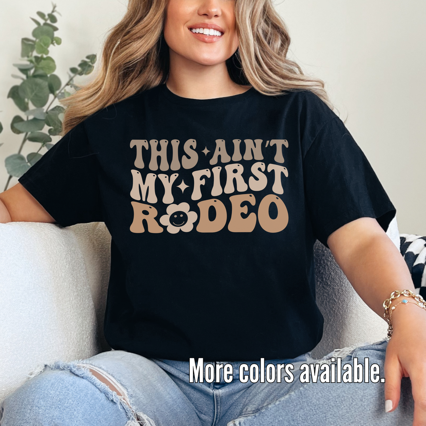 This Aint My First Rodeo Unisex Softstyle T-Shirt