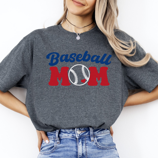 Baseball Mom Unisex Softstyle T-Shirt